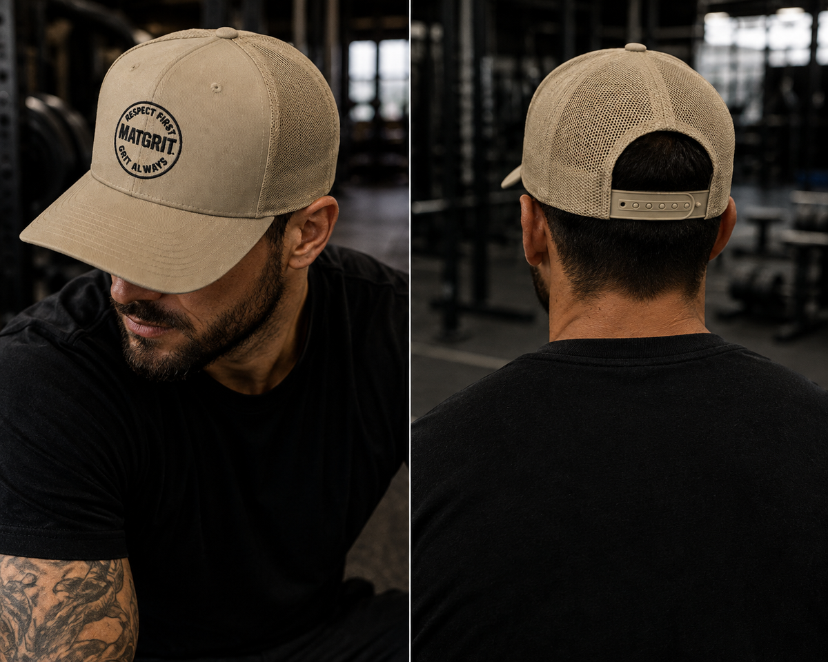 MATGRIT™ | Respect First Trucker Hat