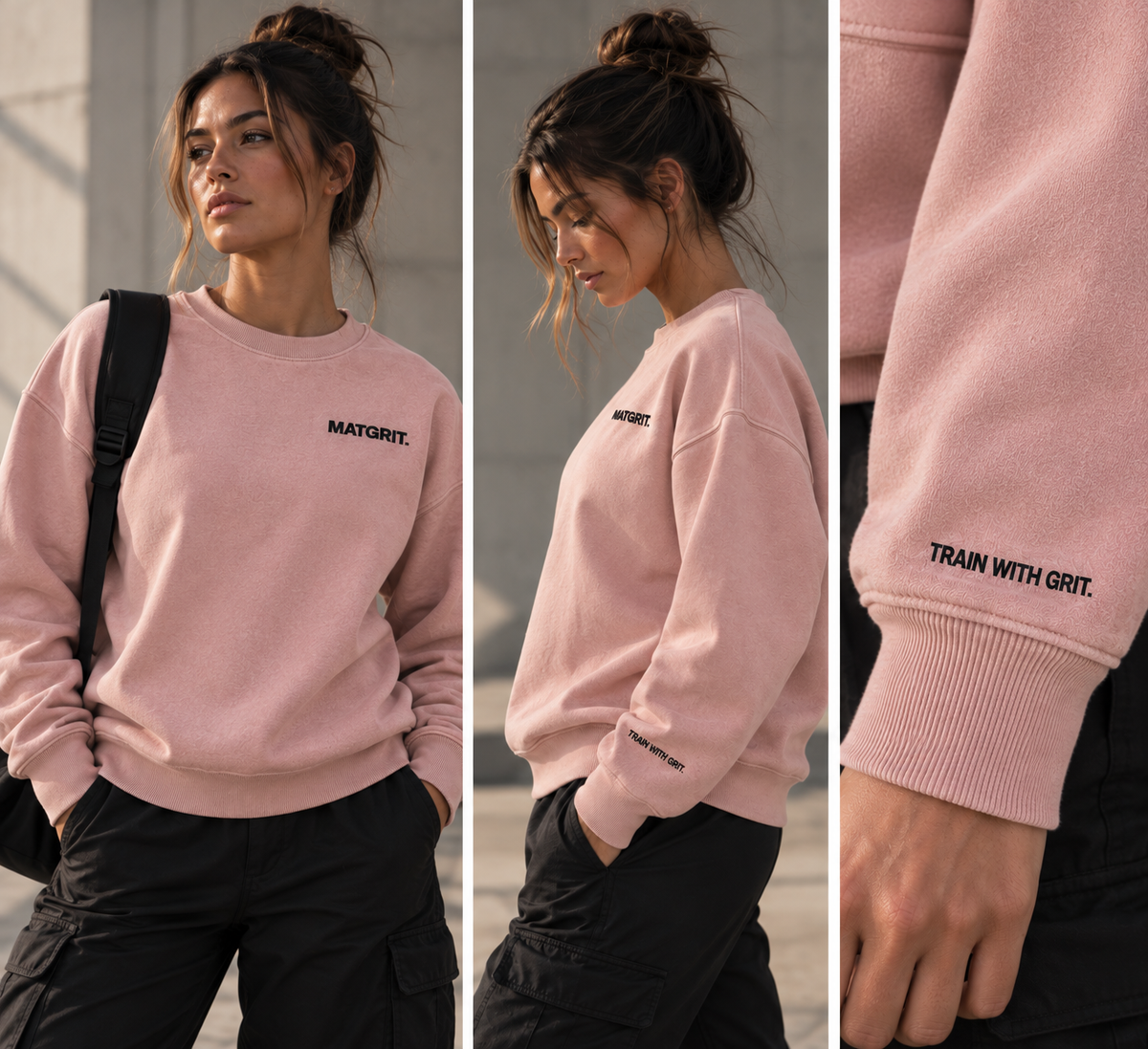 MATGRIT™ | Women’s Vintage Embroidered Crewneck