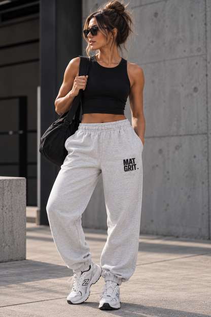 MATGRIT™ | Women’s Heavyweight Embroidered Sweatpants