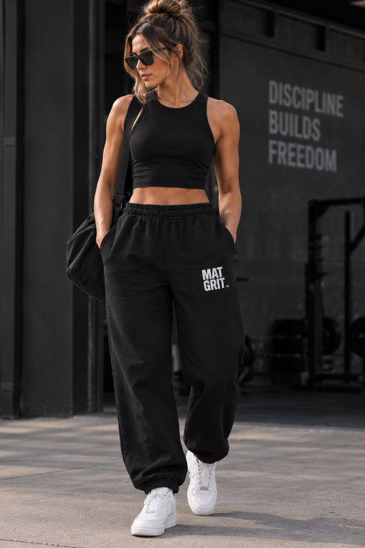 MATGRIT™ | Women’s Heavyweight Embroidered Sweatpants