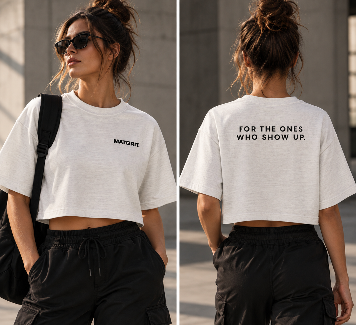MATGRIT™ | Women’s Core Crop Tee