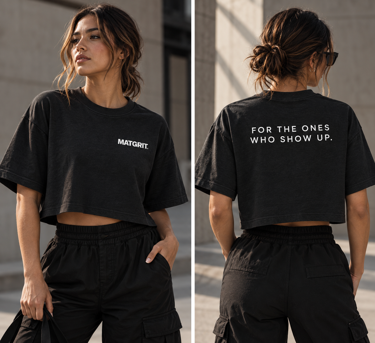 MATGRIT™ | Women’s Core Crop Tee