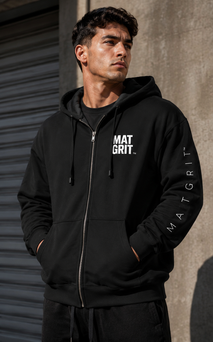 MATGRIT™ | Show Up Zip Hoodie